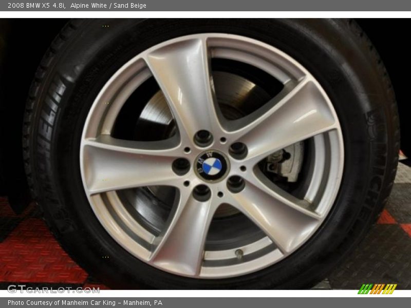 Alpine White / Sand Beige 2008 BMW X5 4.8i