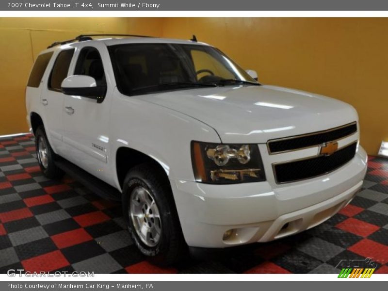 Summit White / Ebony 2007 Chevrolet Tahoe LT 4x4