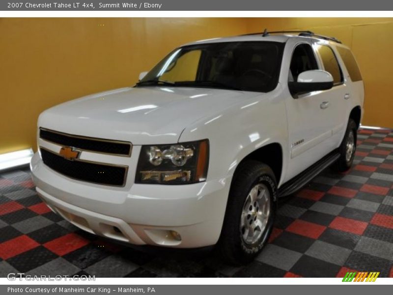 Summit White / Ebony 2007 Chevrolet Tahoe LT 4x4