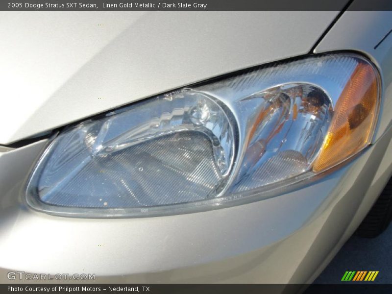 Linen Gold Metallic / Dark Slate Gray 2005 Dodge Stratus SXT Sedan
