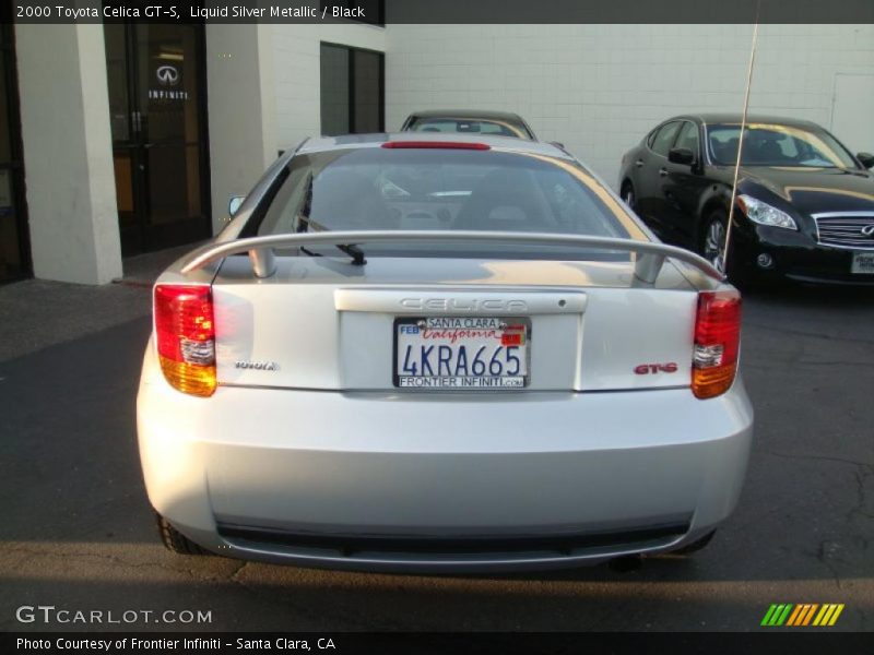 Liquid Silver Metallic / Black 2000 Toyota Celica GT-S