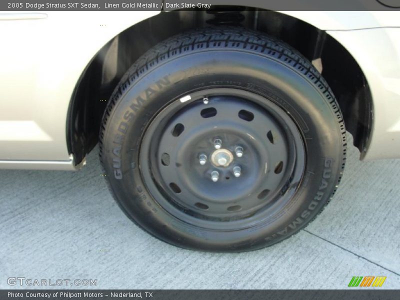 Linen Gold Metallic / Dark Slate Gray 2005 Dodge Stratus SXT Sedan