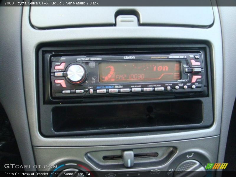 Liquid Silver Metallic / Black 2000 Toyota Celica GT-S