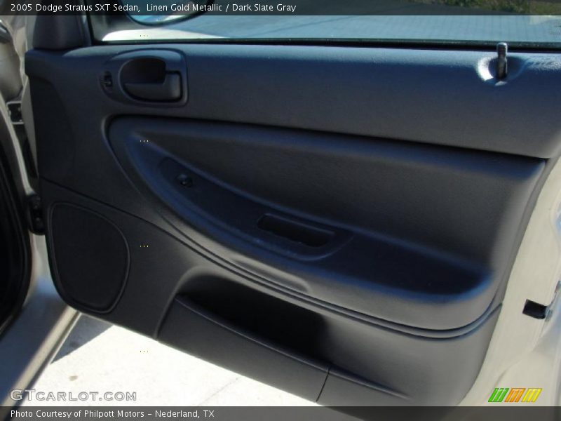 Linen Gold Metallic / Dark Slate Gray 2005 Dodge Stratus SXT Sedan