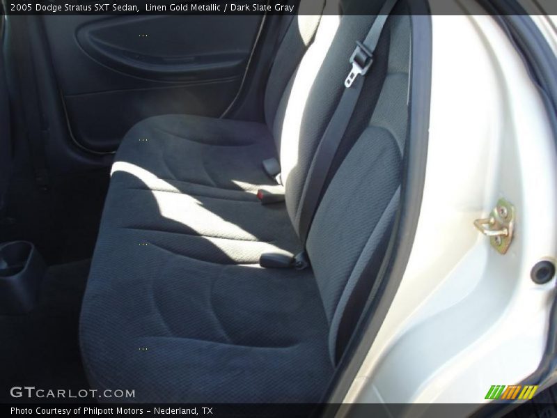 Linen Gold Metallic / Dark Slate Gray 2005 Dodge Stratus SXT Sedan