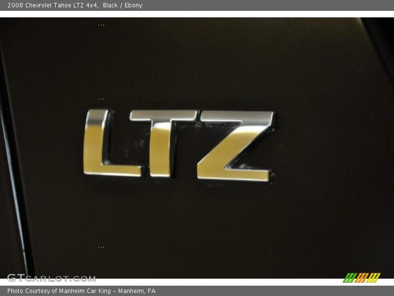 Black / Ebony 2008 Chevrolet Tahoe LTZ 4x4