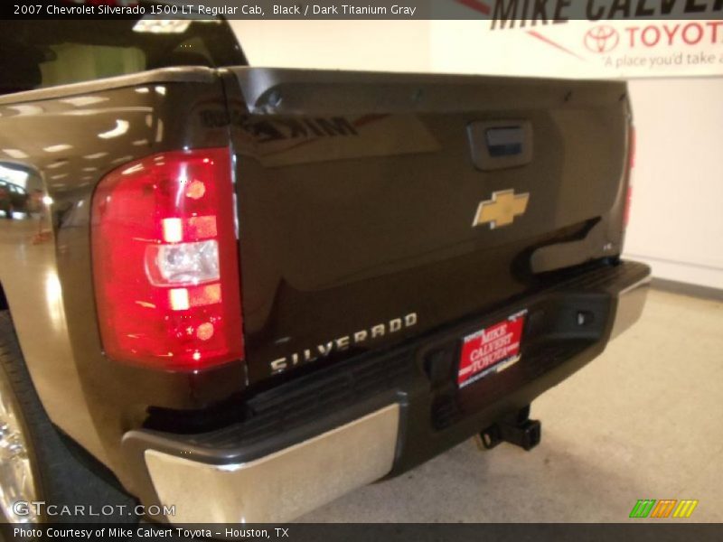 Black / Dark Titanium Gray 2007 Chevrolet Silverado 1500 LT Regular Cab