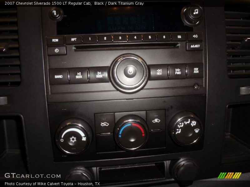 Black / Dark Titanium Gray 2007 Chevrolet Silverado 1500 LT Regular Cab