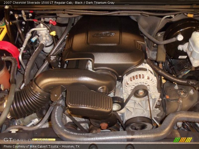 Black / Dark Titanium Gray 2007 Chevrolet Silverado 1500 LT Regular Cab