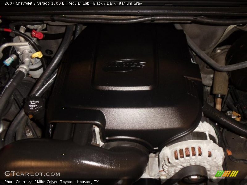 Black / Dark Titanium Gray 2007 Chevrolet Silverado 1500 LT Regular Cab