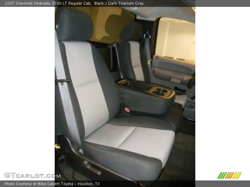 Black / Dark Titanium Gray 2007 Chevrolet Silverado 1500 LT Regular Cab