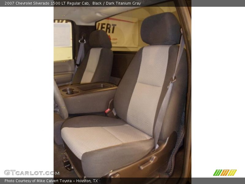 Black / Dark Titanium Gray 2007 Chevrolet Silverado 1500 LT Regular Cab