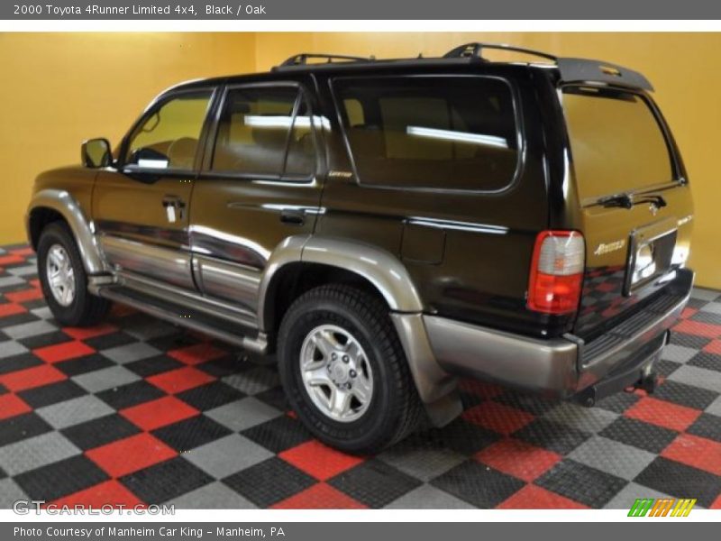 Black / Oak 2000 Toyota 4Runner Limited 4x4
