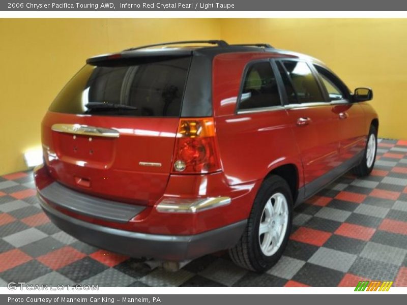  2006 Pacifica Touring AWD Inferno Red Crystal Pearl