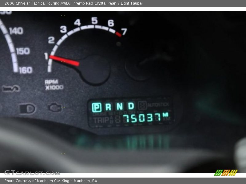 Inferno Red Crystal Pearl / Light Taupe 2006 Chrysler Pacifica Touring AWD