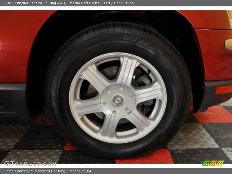 Inferno Red Crystal Pearl / Light Taupe 2006 Chrysler Pacifica Touring AWD