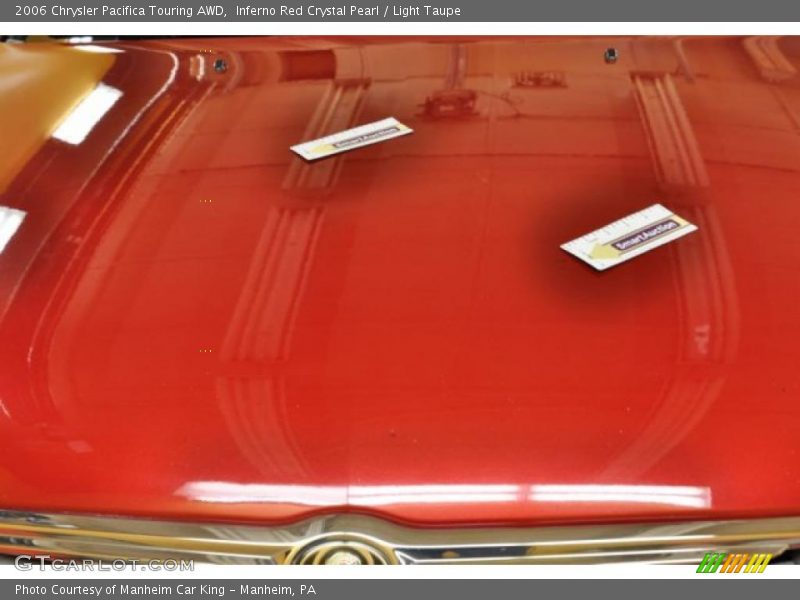 Inferno Red Crystal Pearl / Light Taupe 2006 Chrysler Pacifica Touring AWD