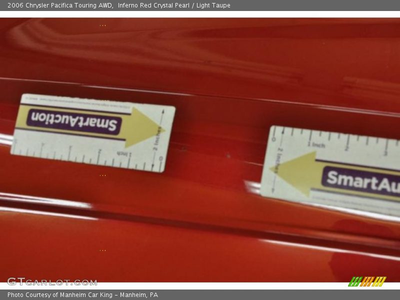 Inferno Red Crystal Pearl / Light Taupe 2006 Chrysler Pacifica Touring AWD