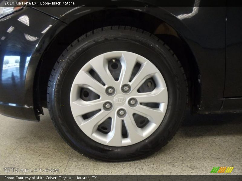 Ebony Black / Stone 2010 Kia Forte EX