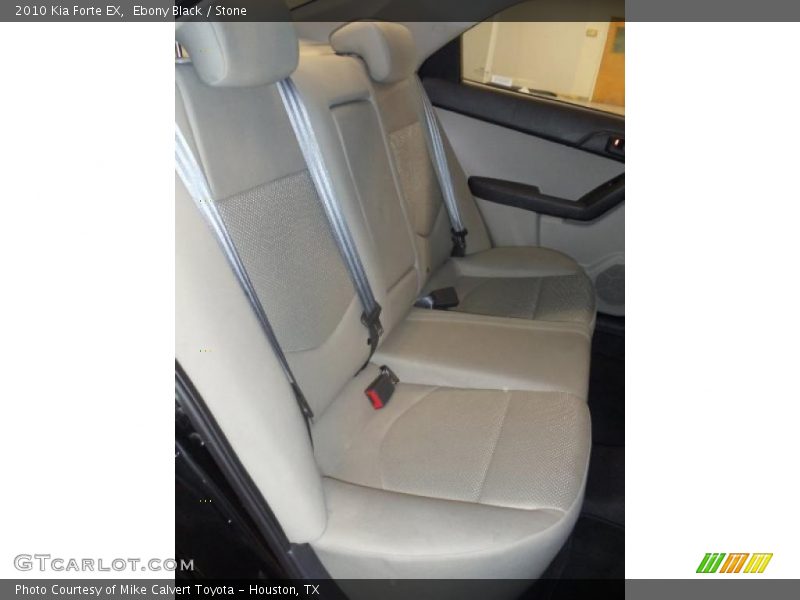 Ebony Black / Stone 2010 Kia Forte EX
