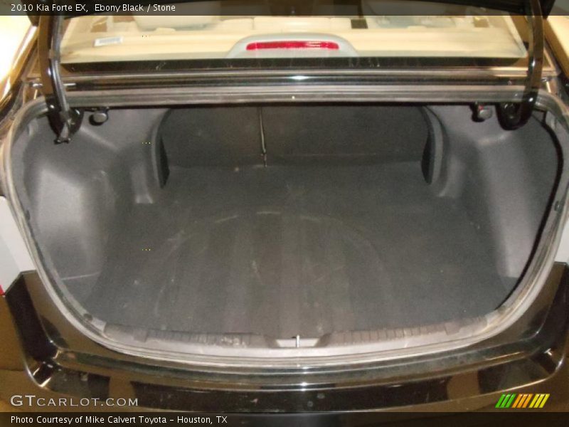 Ebony Black / Stone 2010 Kia Forte EX