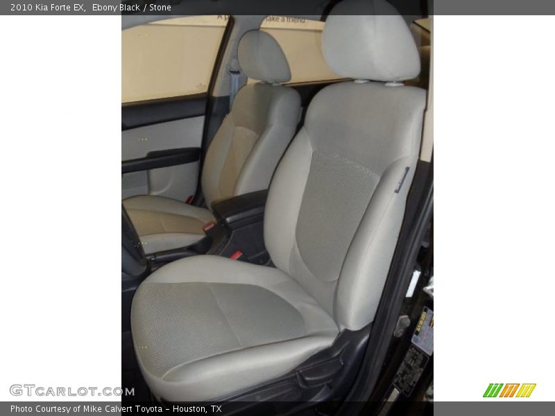Ebony Black / Stone 2010 Kia Forte EX