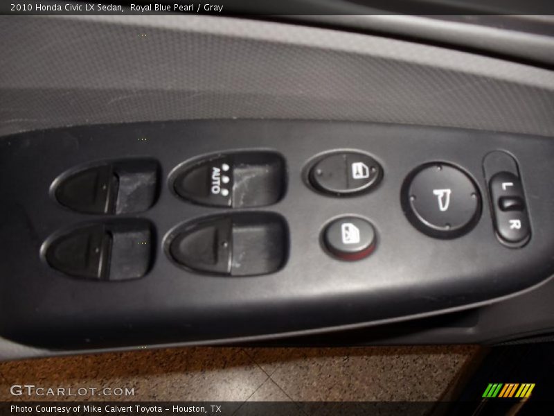 Royal Blue Pearl / Gray 2010 Honda Civic LX Sedan