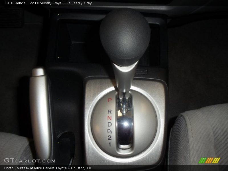  2010 Civic LX Sedan 5 Speed Automatic Shifter