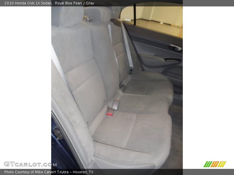 Royal Blue Pearl / Gray 2010 Honda Civic LX Sedan