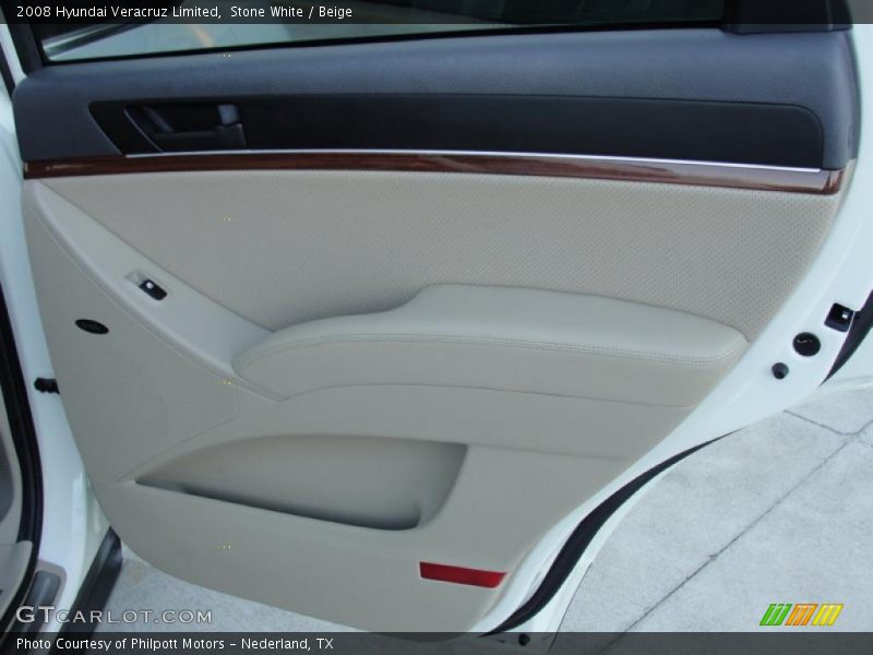 Stone White / Beige 2008 Hyundai Veracruz Limited
