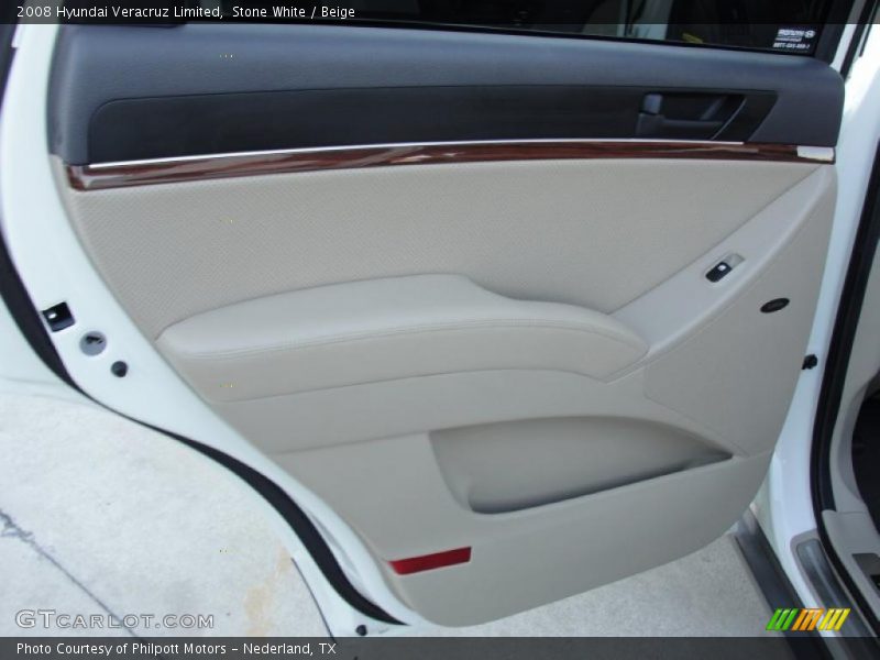 Stone White / Beige 2008 Hyundai Veracruz Limited