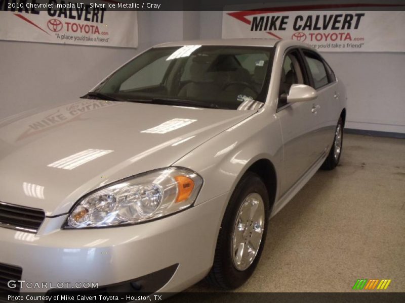 Silver Ice Metallic / Gray 2010 Chevrolet Impala LT