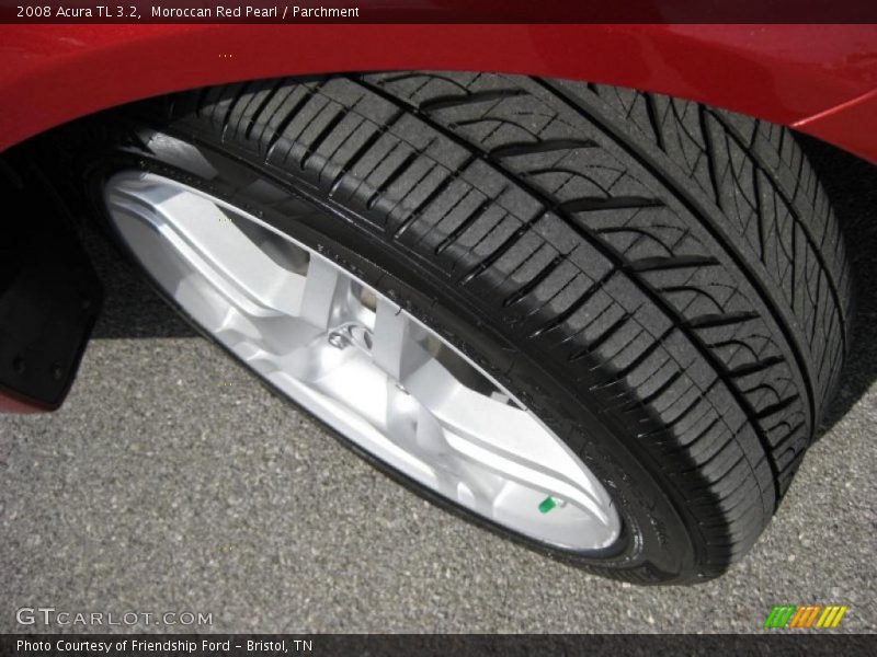 Moroccan Red Pearl / Parchment 2008 Acura TL 3.2