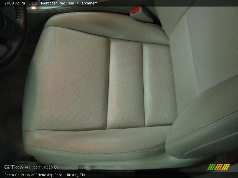 Moroccan Red Pearl / Parchment 2008 Acura TL 3.2