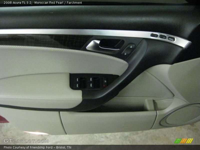 Moroccan Red Pearl / Parchment 2008 Acura TL 3.2