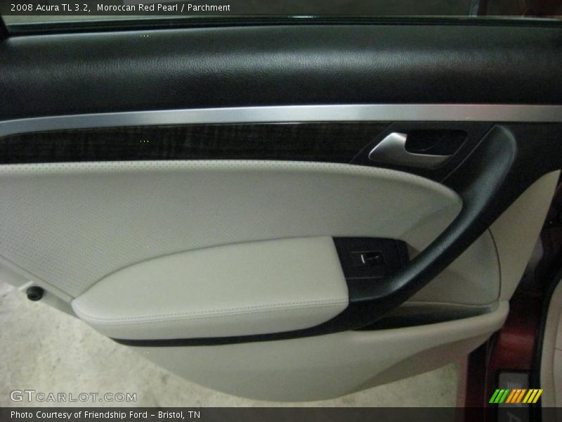 Moroccan Red Pearl / Parchment 2008 Acura TL 3.2