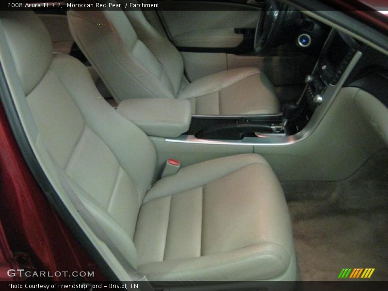 Moroccan Red Pearl / Parchment 2008 Acura TL 3.2