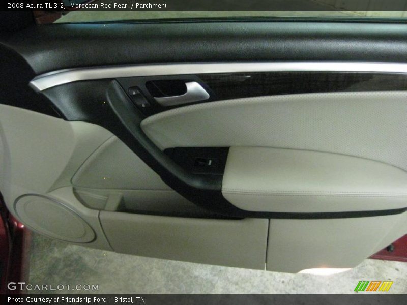 Moroccan Red Pearl / Parchment 2008 Acura TL 3.2