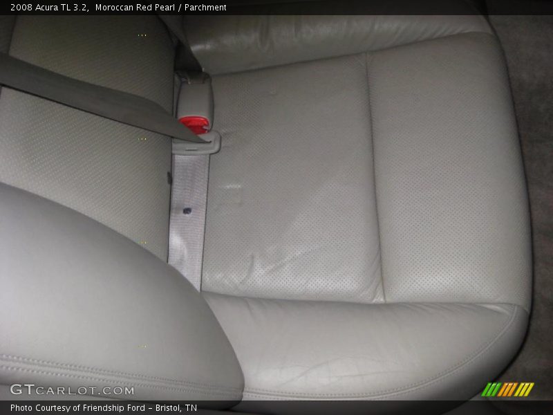 Moroccan Red Pearl / Parchment 2008 Acura TL 3.2