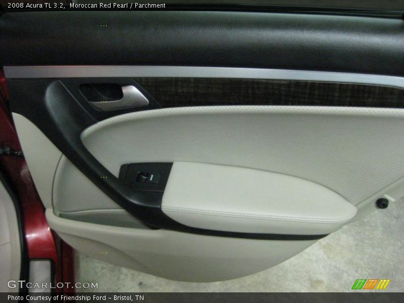 Moroccan Red Pearl / Parchment 2008 Acura TL 3.2