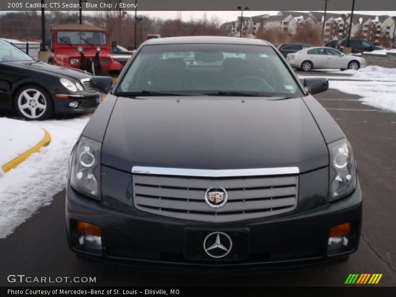 Blue Chip / Ebony 2005 Cadillac CTS Sedan