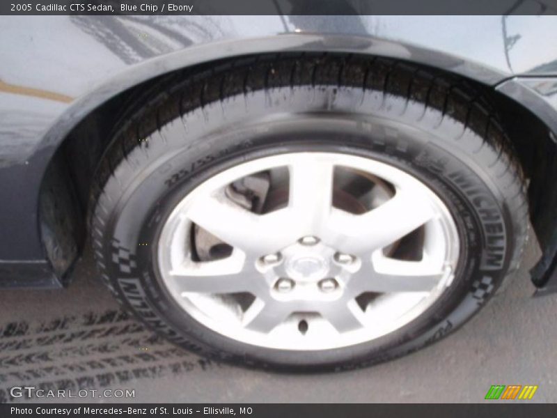 Blue Chip / Ebony 2005 Cadillac CTS Sedan