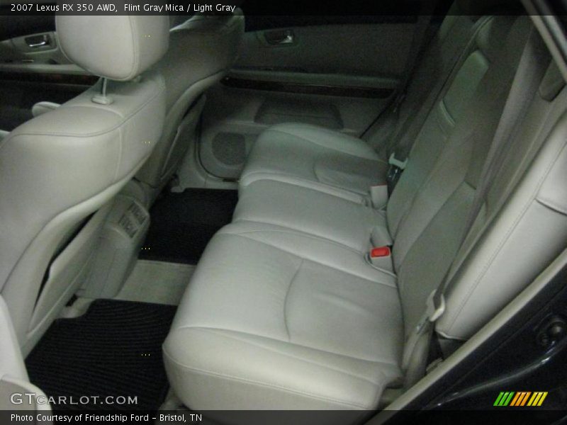 Flint Gray Mica / Light Gray 2007 Lexus RX 350 AWD