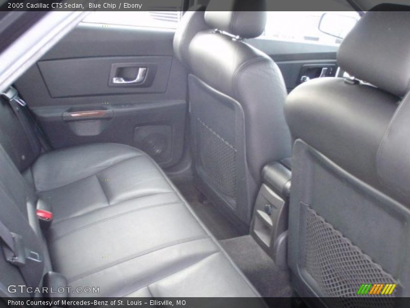 Blue Chip / Ebony 2005 Cadillac CTS Sedan