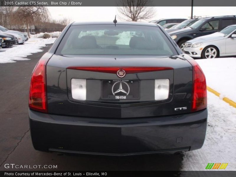 Blue Chip / Ebony 2005 Cadillac CTS Sedan