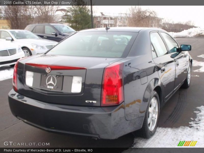 Blue Chip / Ebony 2005 Cadillac CTS Sedan