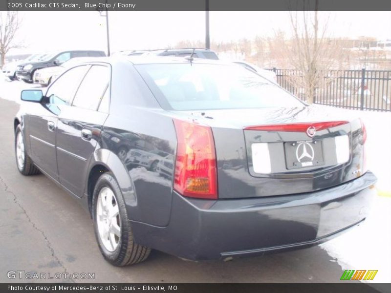 Blue Chip / Ebony 2005 Cadillac CTS Sedan
