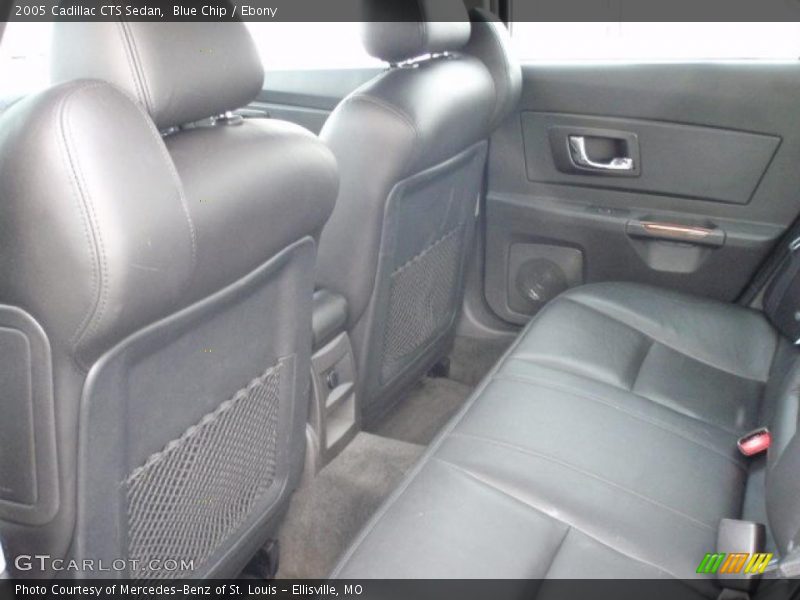 Blue Chip / Ebony 2005 Cadillac CTS Sedan