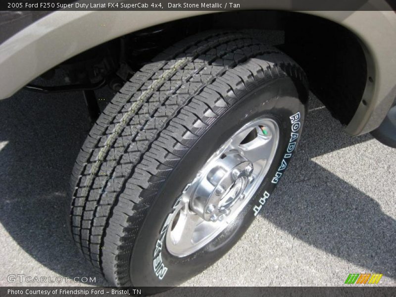 Dark Stone Metallic / Tan 2005 Ford F250 Super Duty Lariat FX4 SuperCab 4x4