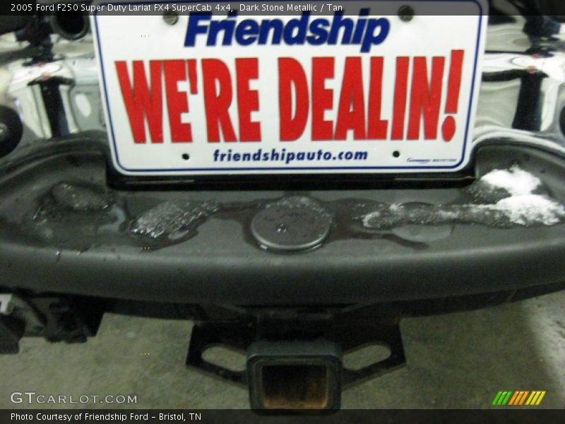 Dark Stone Metallic / Tan 2005 Ford F250 Super Duty Lariat FX4 SuperCab 4x4